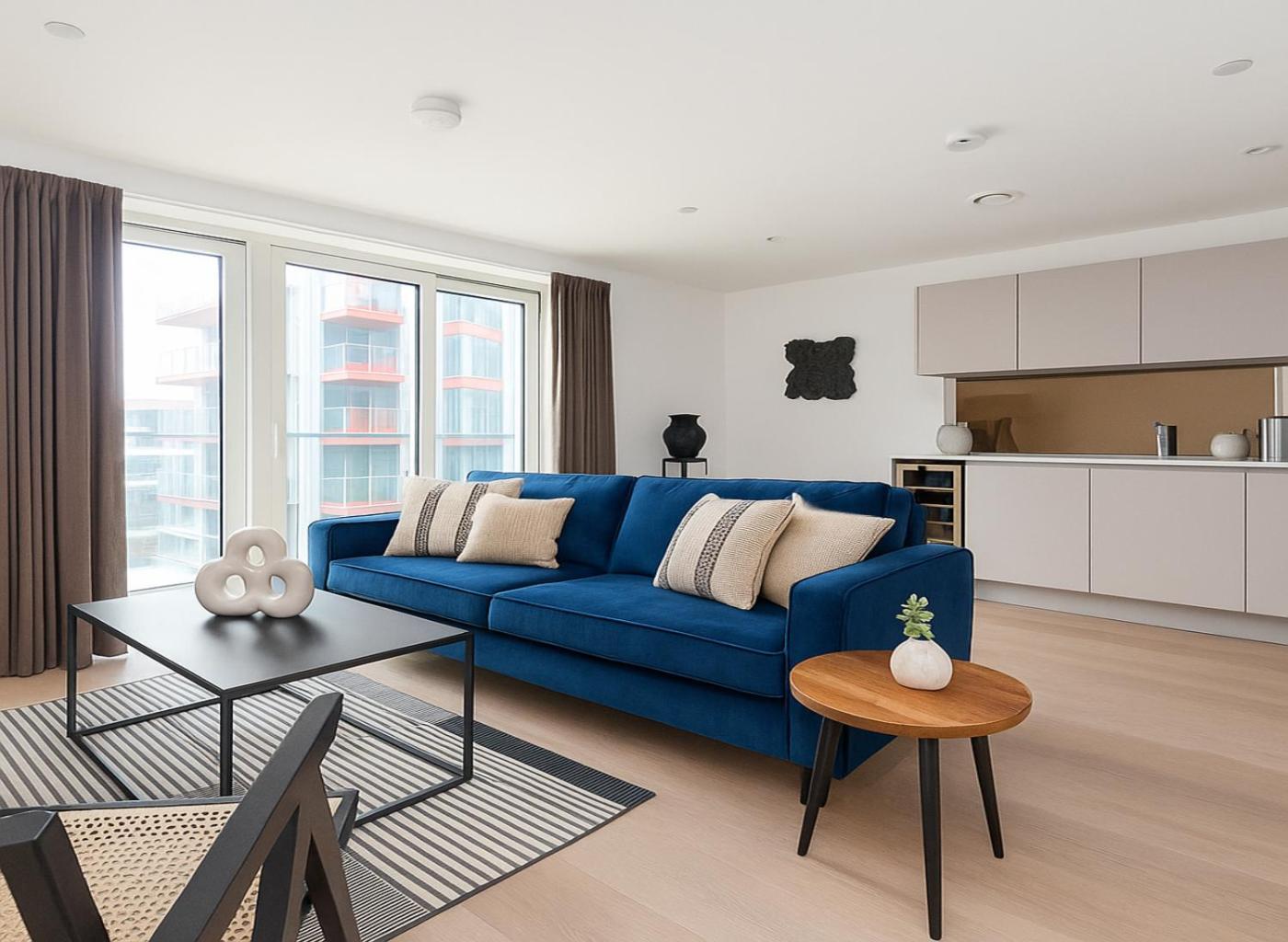 Apartment Bright & Modern Flat With Great Transport In Woolwich *
